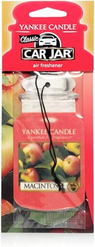 Vela de aroma Yankee Macintosh Piller, de 12 onzas.