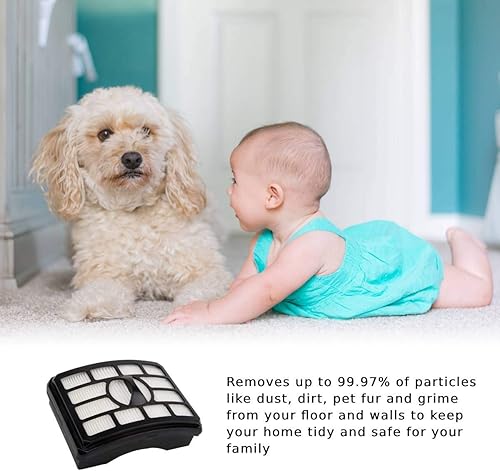 Miniatura 6 de Filtro HEPA de repuesto y juego de 3 filtros de espuma para Shark Rotator Pro Lift-Away NV500  Limpieza al vacío y cuidado del suelo para la oficina