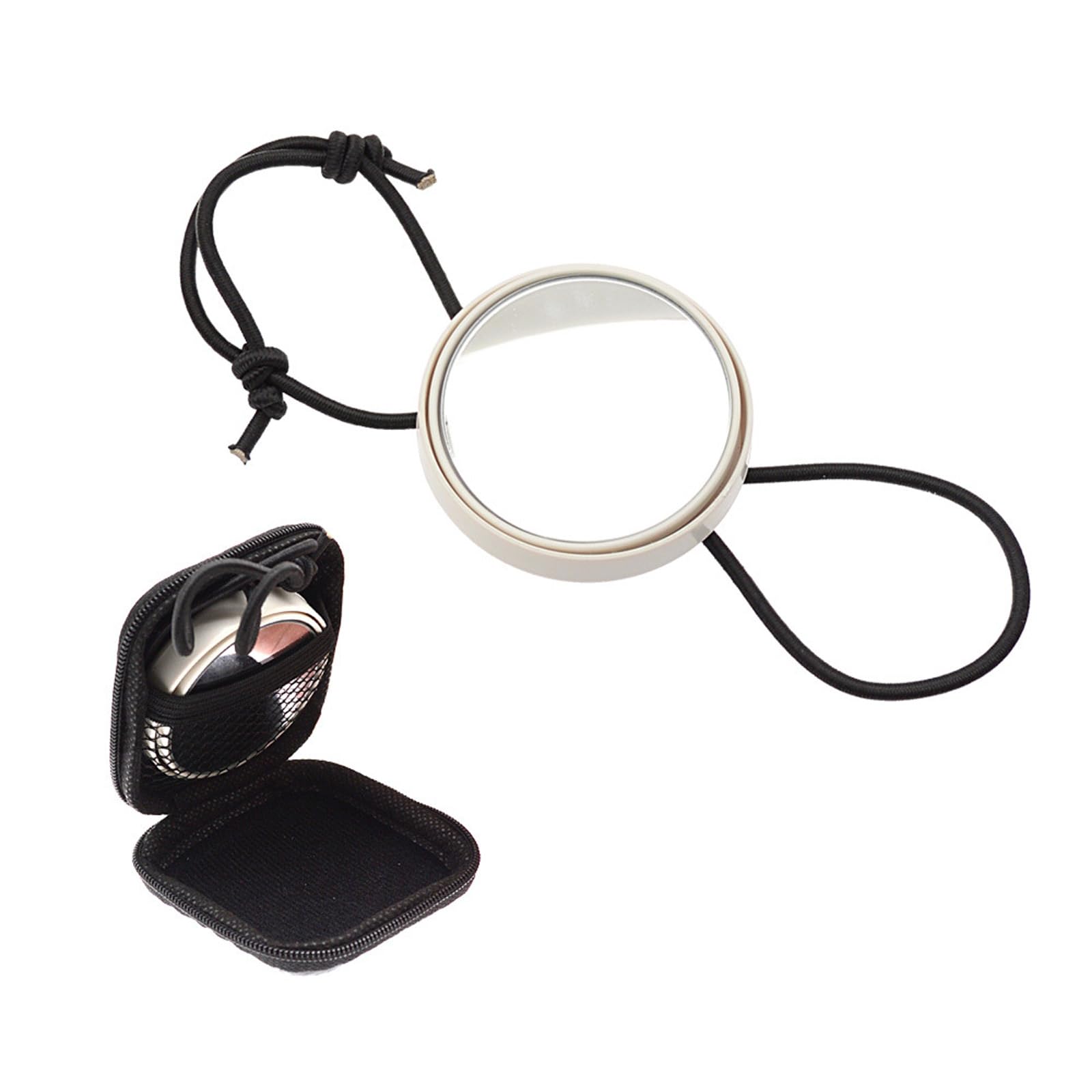 XuQiZZpp Diving Hand Rearview Glasses Adjustable Round Diver Observe Glasses Underwater Equipment Easy to Use
