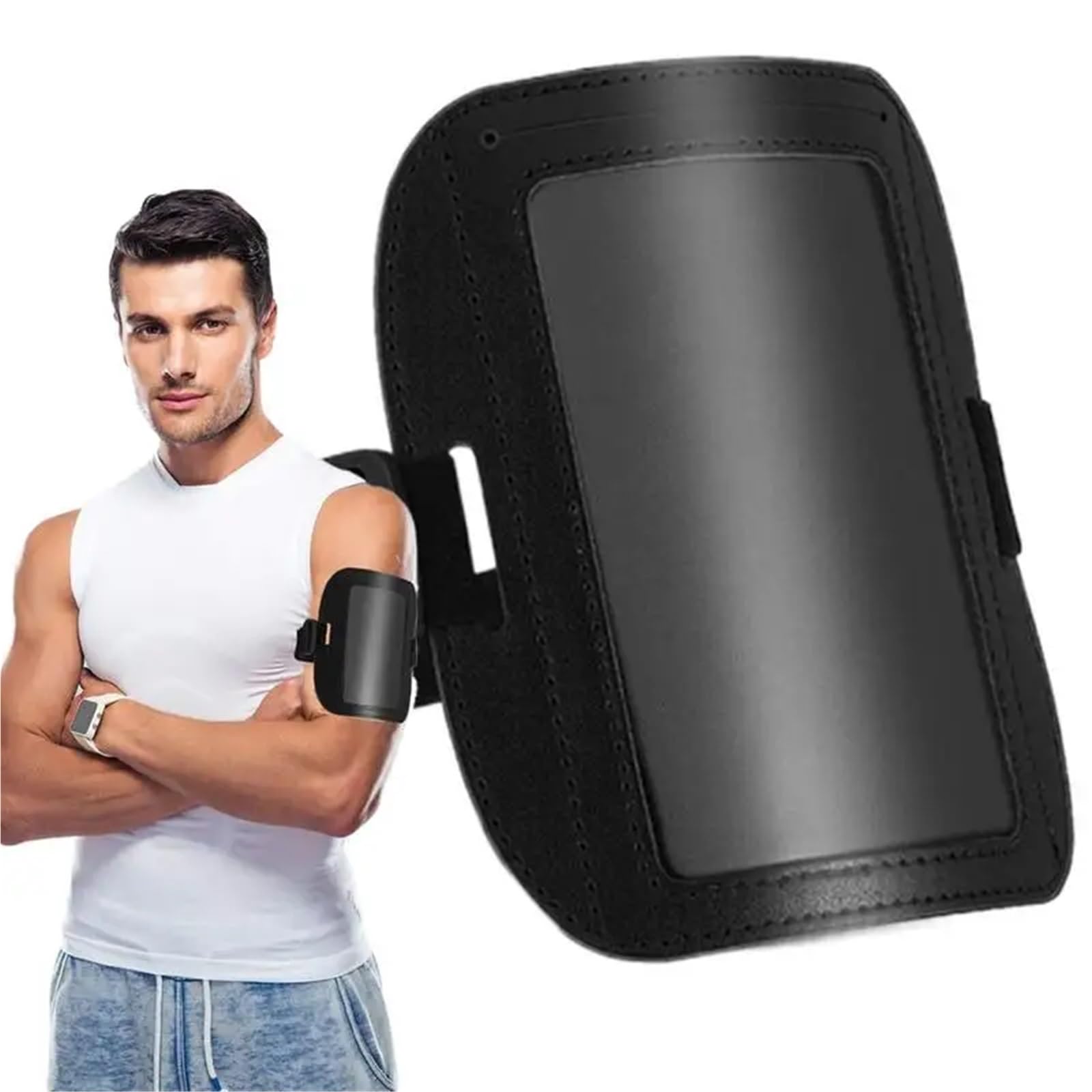 Ausweishalter, 10 Stück, PU-Leder, Arm, Ausweishalter, Ausweishalter, verstellbar, wasserdicht, Skipass-Halter, horizontale Armbänder für Studenten, Bankkarten