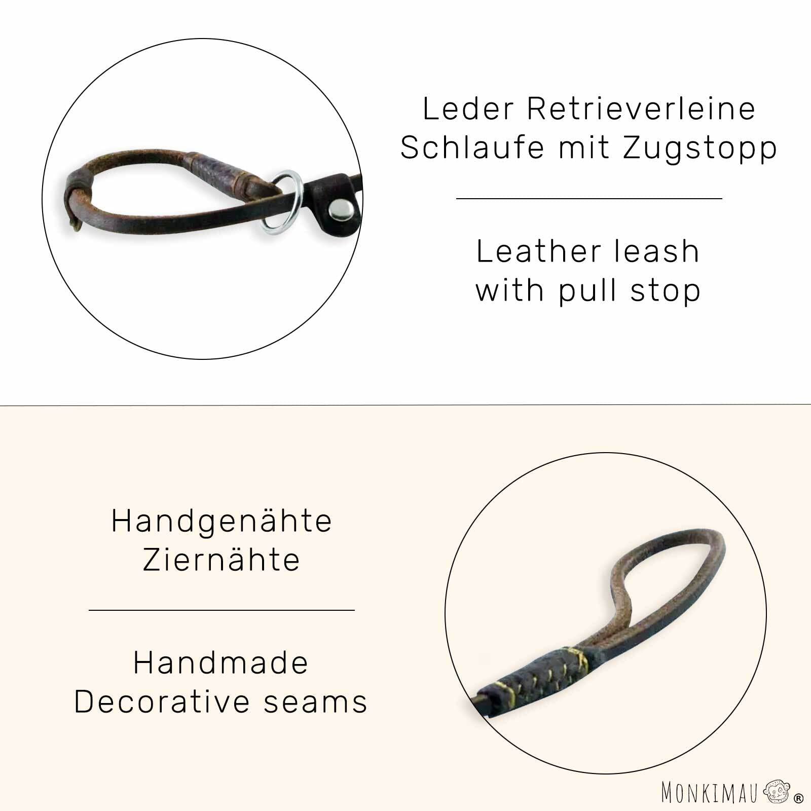 Downtown Pet Supply Retrieverleinen 6er-Set – Je 1,8m, 2,5cm Breit, O-Ring, Für Pflege & Tierarzt