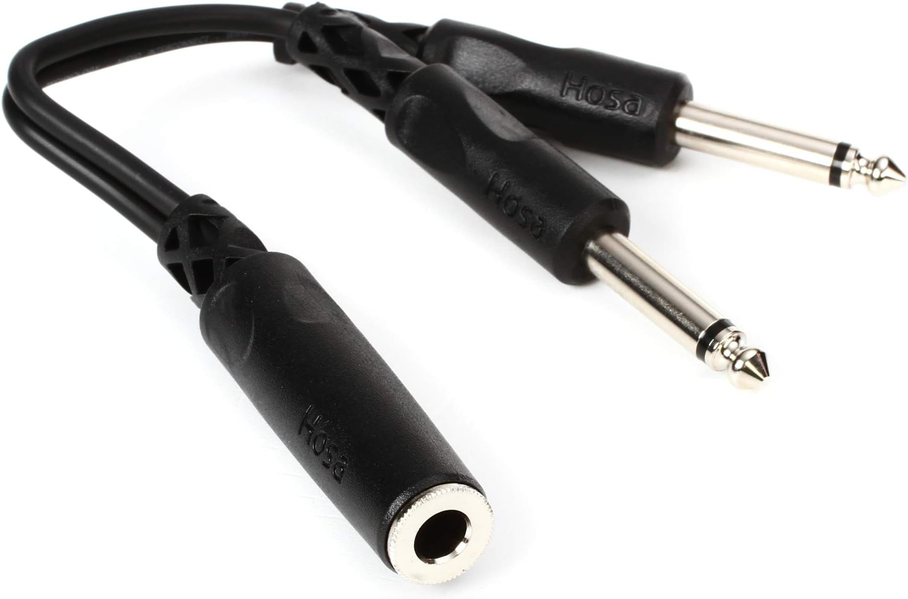Cavo Hosa YPR-131 - Adattatore A Y Da 1/4'' TS A Doppio RCA - Lunghezza Standard, Segnale Mono