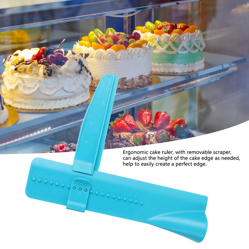 Grattoir à Gâteau - Inox - 4PCS - Plastique De Qualité Alimentaire - Design Contemporain - Multifonctionnel - Maison