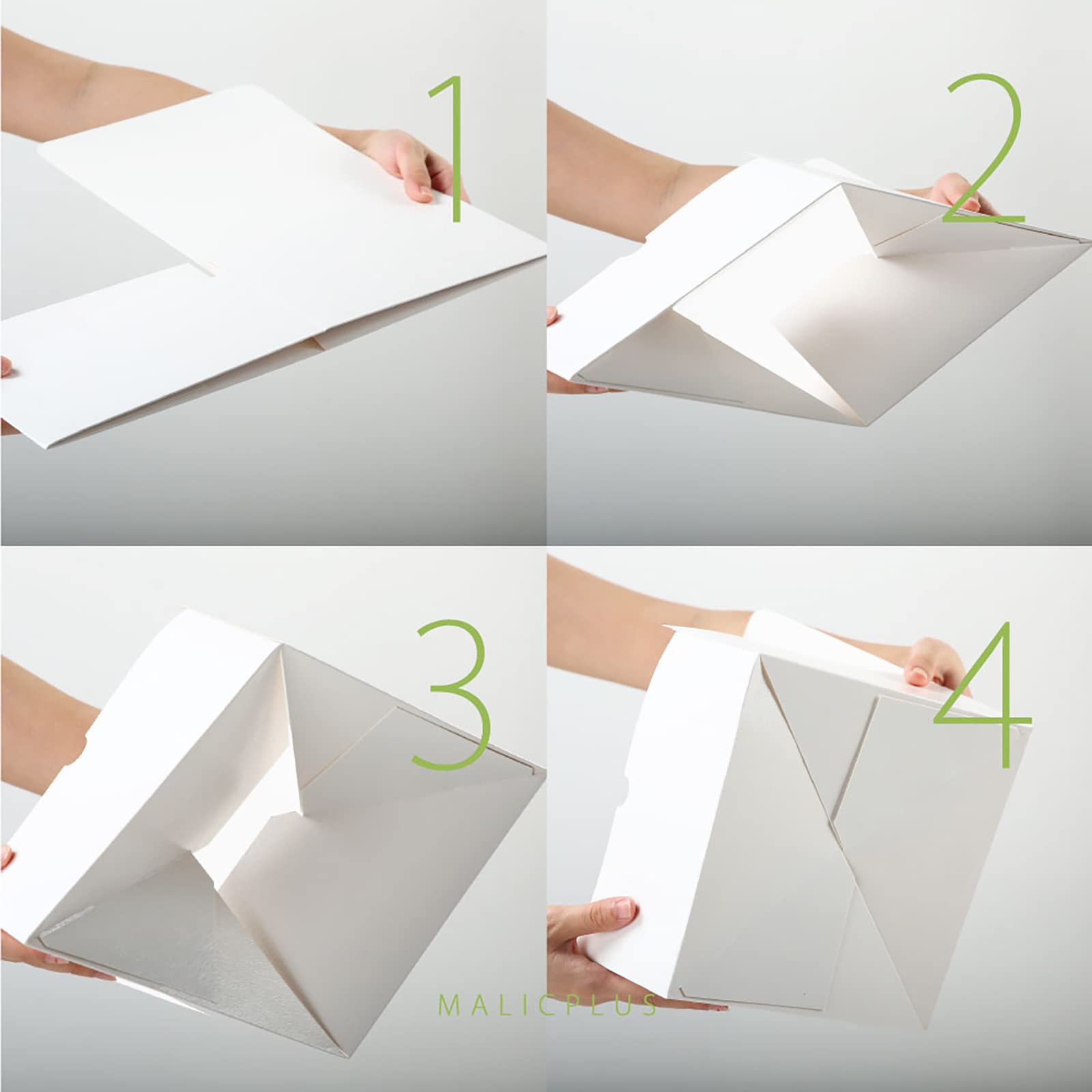 30 Geschenk-Boxen, 24,1 x 16,5 x 10,2 cm, Premium-Geschenk-Boxen für Brautjungfern, weiße Geschenkboxen mit Deckel für leichte Geschenke, Basteln, Cupcake-Boxen, Prägung weiß