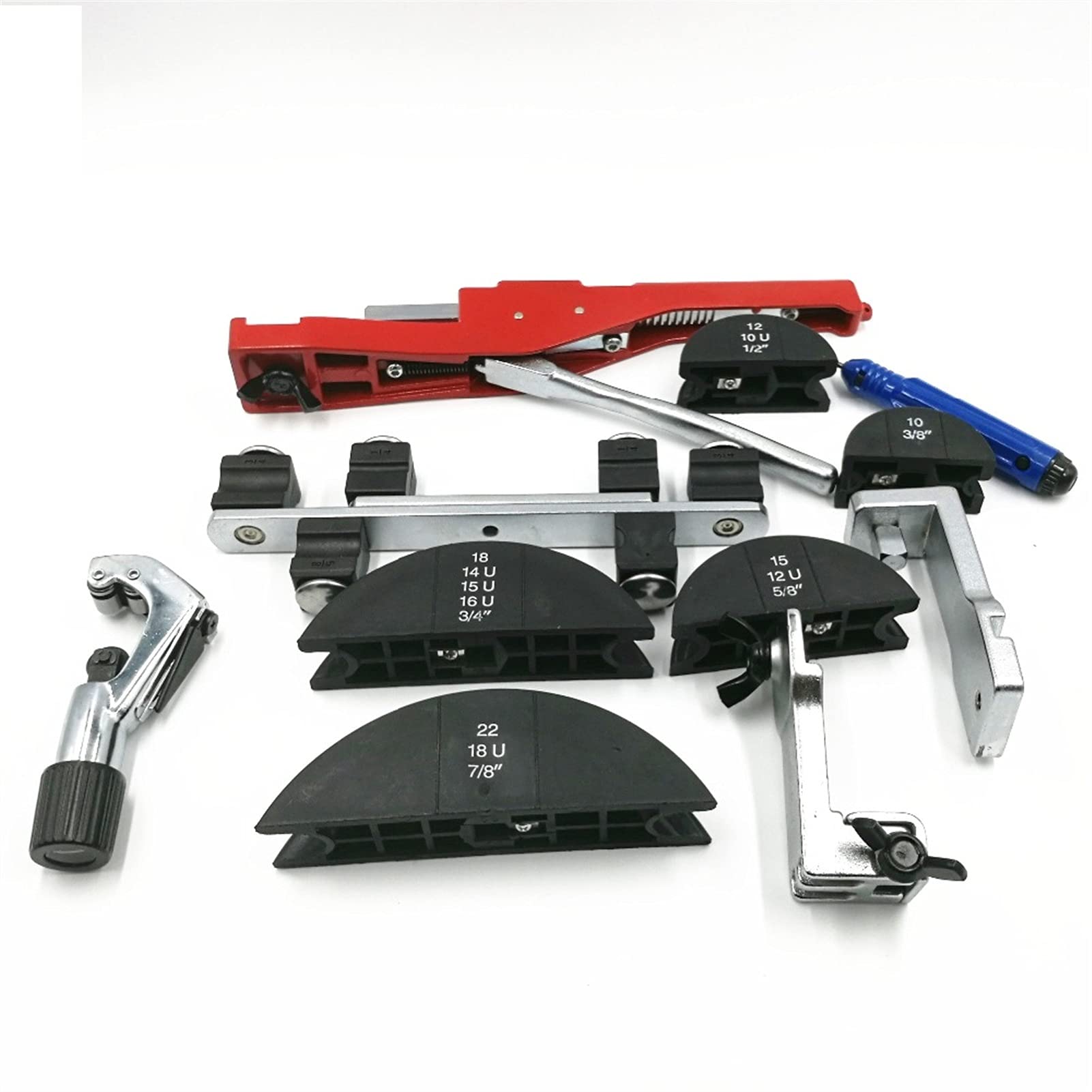 Dispositivo di flessione CT-999R. Tubo del Tubo di Rame Bender 6mm-22mm Combinazione del Dispositivo Multi-flessione del Dispositivo di flessione della Leva Manuale