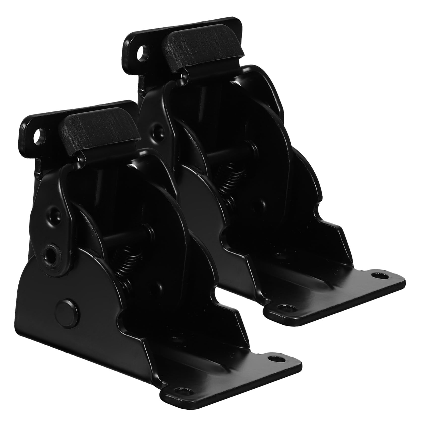 NULYLU 2pcs Table Leg Folding Hinge Support Furniture Hinges with Automatic Lock for Space-Saving Design for Homes and Versatile Furniture Styles