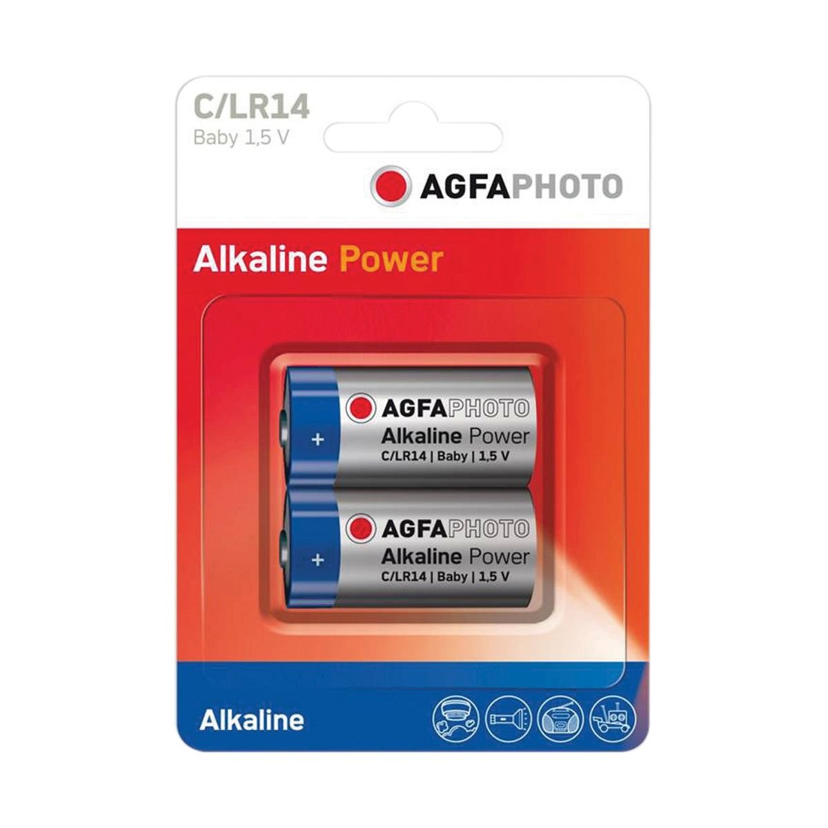 AGFA PHOTO bateria alkaliczna C. Blister 2 szt.