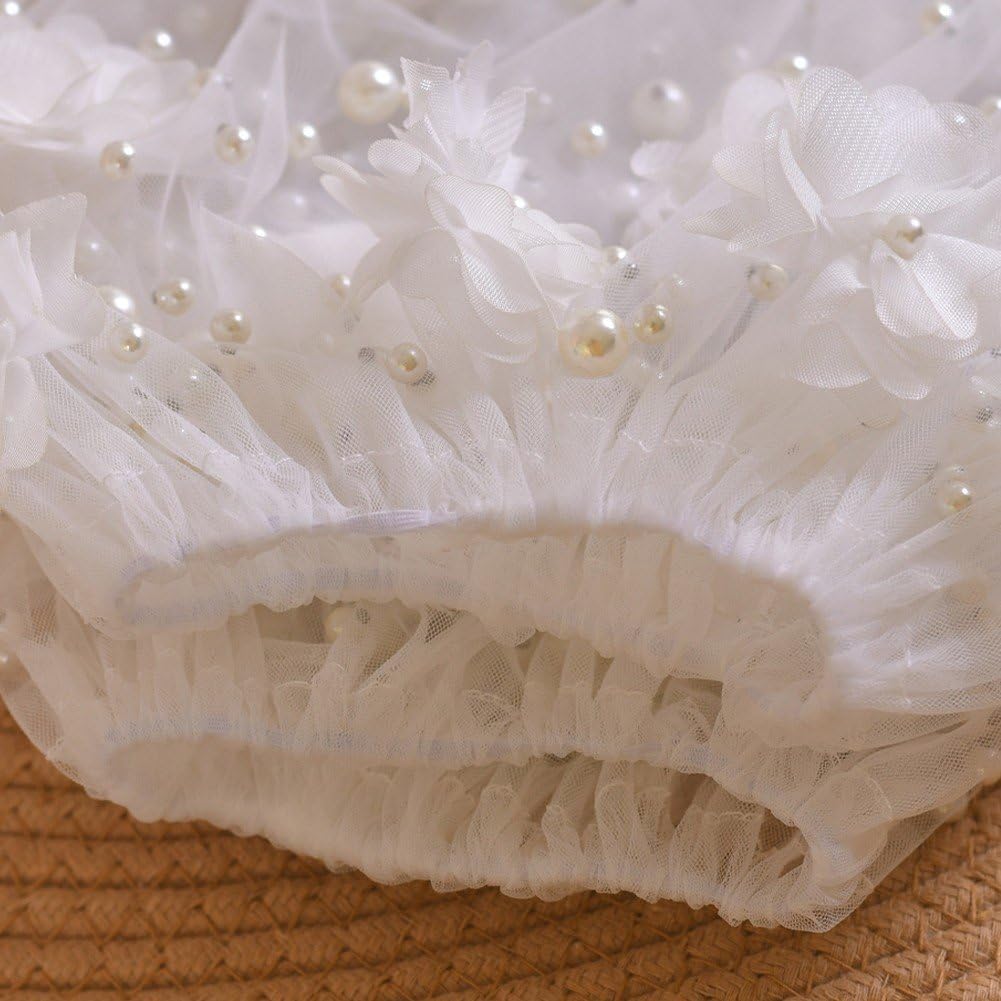 Châle De Mariage Long en Tulle À Fleurs 3D, Drapé sur Les Épaules, pour Mariée, Les Demoiselles d'honneur Les Invités. Costume De Soirée pour Mariage.