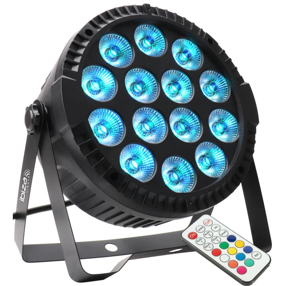 Ibiza - Proyector PAR Ultra Plano - 14 LED RGBW 6W - THINPAR-14X6W-RGBW