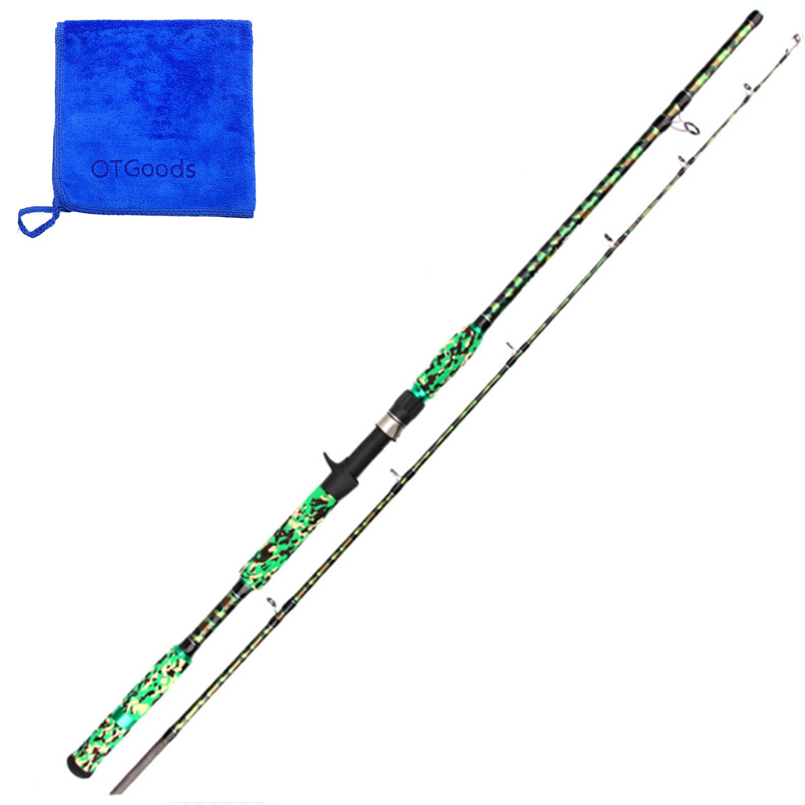 Amazon | OTGoods 雷魚 ロッド 釣り竿 XH 7.6ft 2.28m 762XH