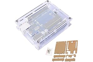 Uno R3 Case Enclosure: Safeguard Your Arduino Projects with Clarity and Protection