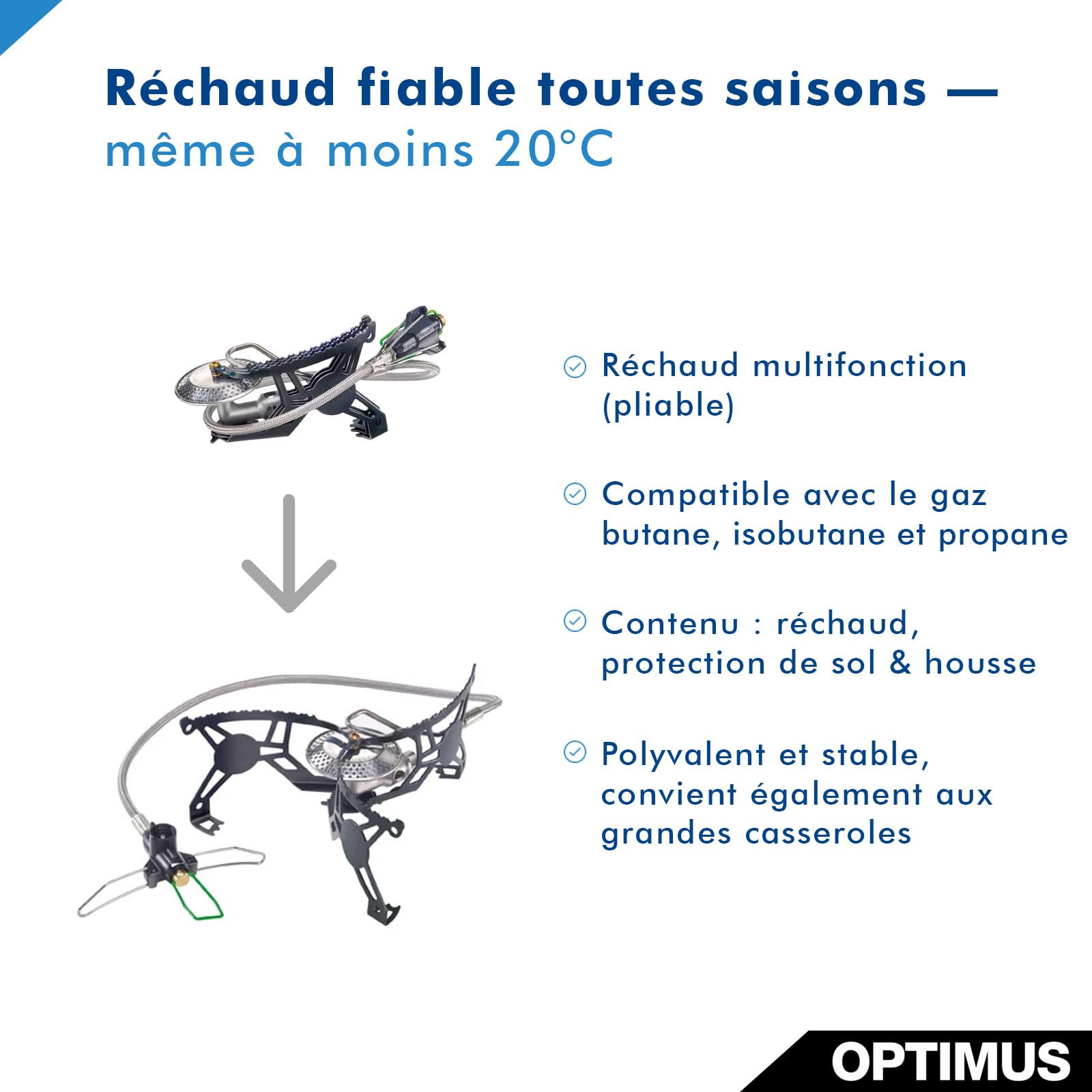 Optimus Vega - Réchaud