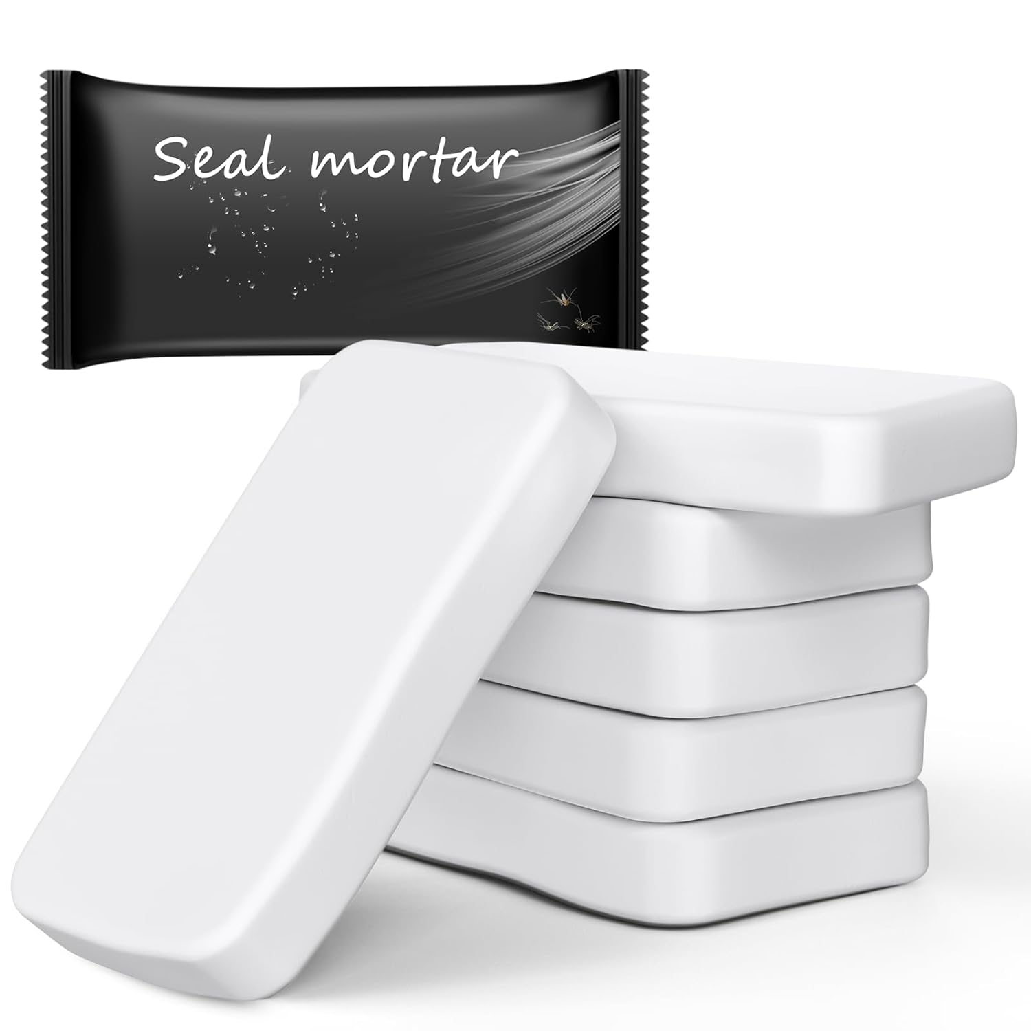 Duct Seal Waterproof Sealant Mastic, Wall Hole Filler 6 Pack Sealing