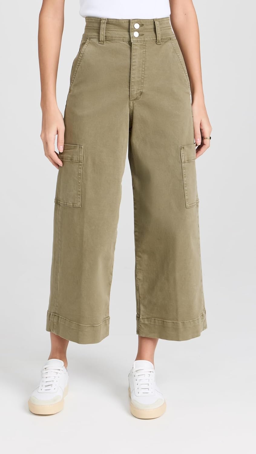 Joe's Jeans Womens The Milla Utility Wide Leg Crop - Image 2