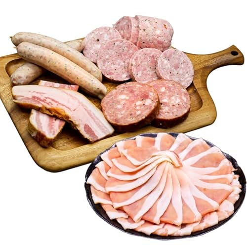 信州吟醸豚ロース しゃぶしゃぶ 1kg & ハム・ソーセージ 4種 [安曇野食工房 長野県 池田町 48110238] ロース ハム ソーセージ