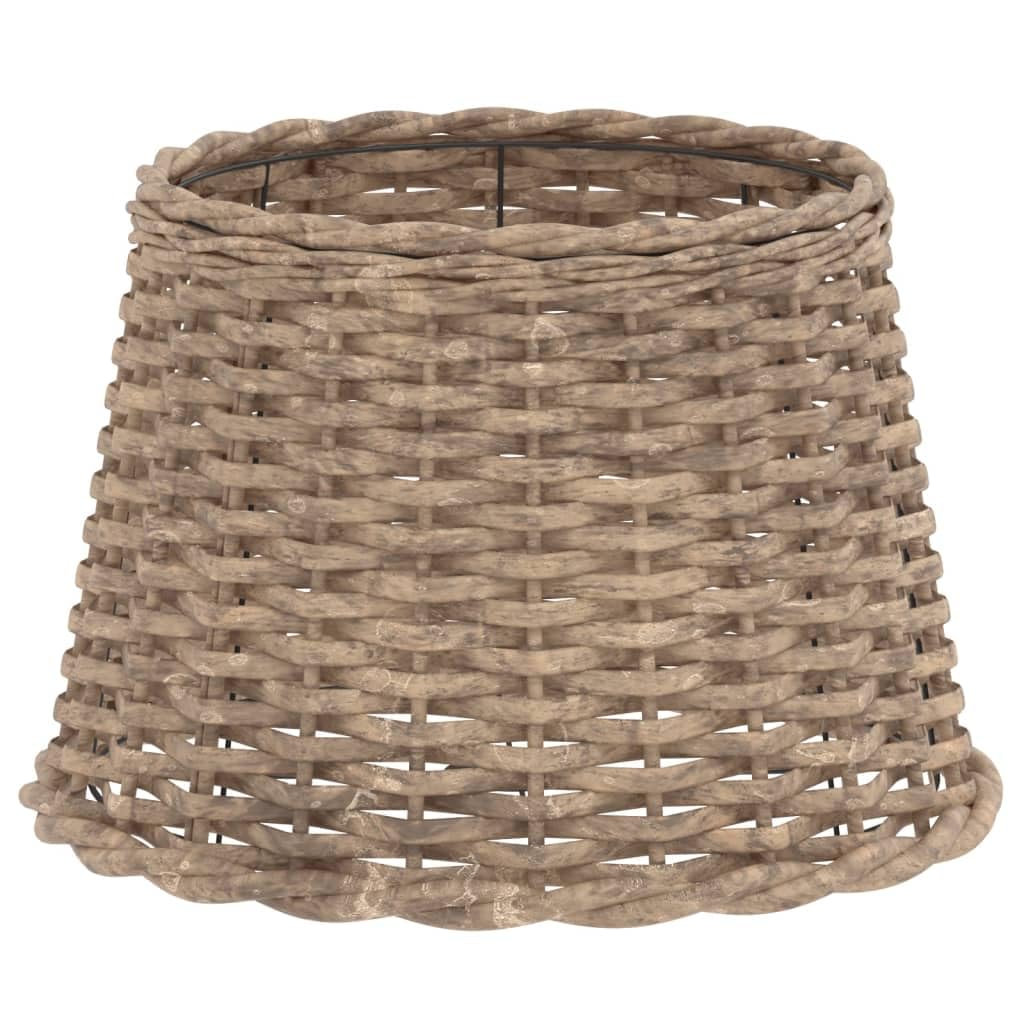 vidaXL Lamp Shade - Brown - Wicker - 40x26 cm