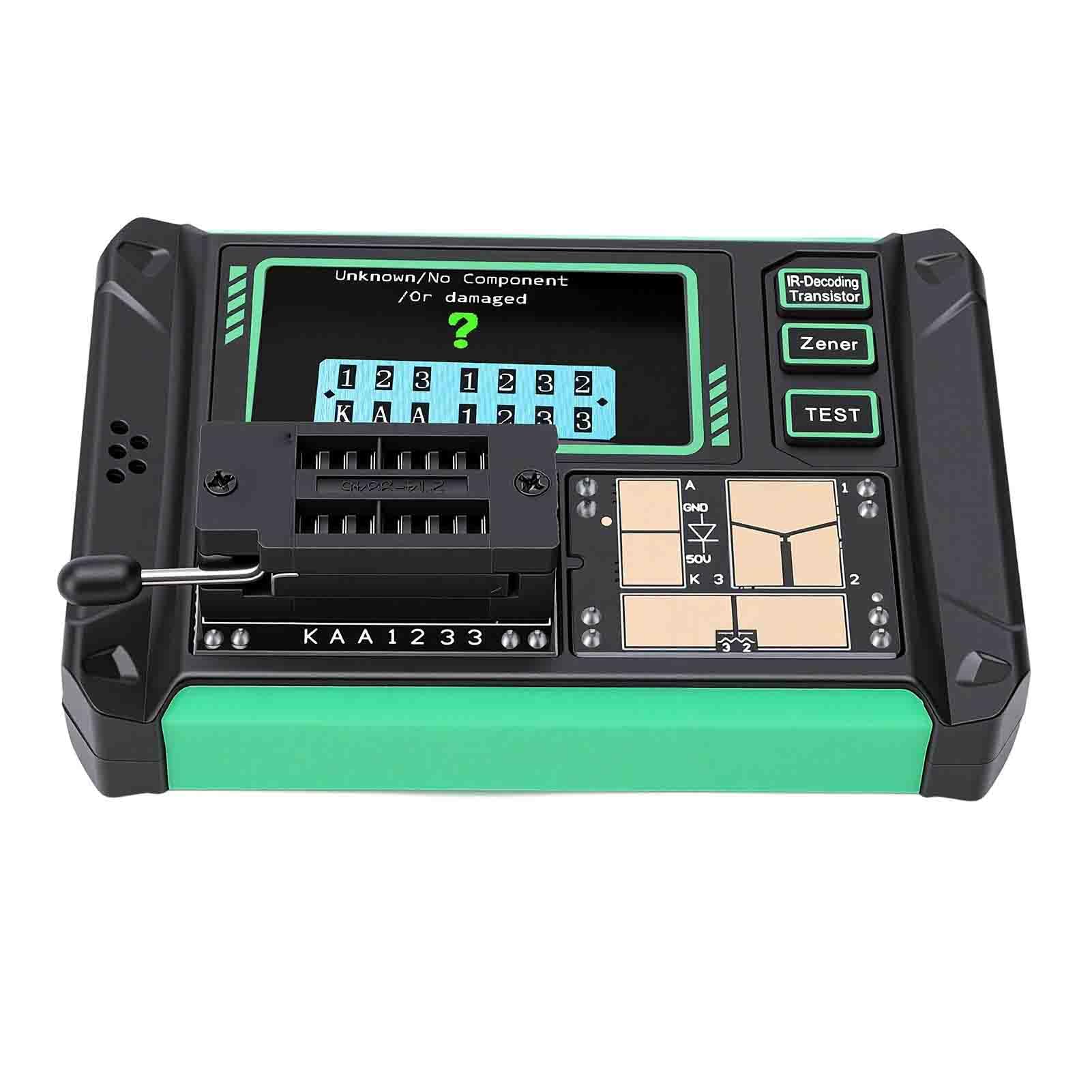 Sorandy Probador de Transistores Identificación Automática Pantalla de