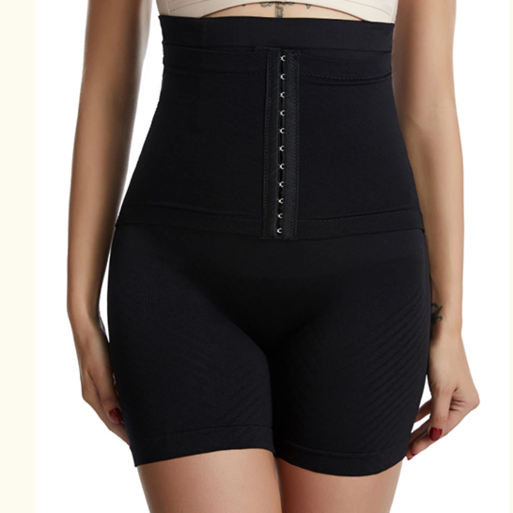 Bragas con Hebilla para Mujer, Entrenador de Cintura Alta, modelador de Cuerpo, Pantalones Cortos, Levantador de glúteos, Adelgazante de Muslos