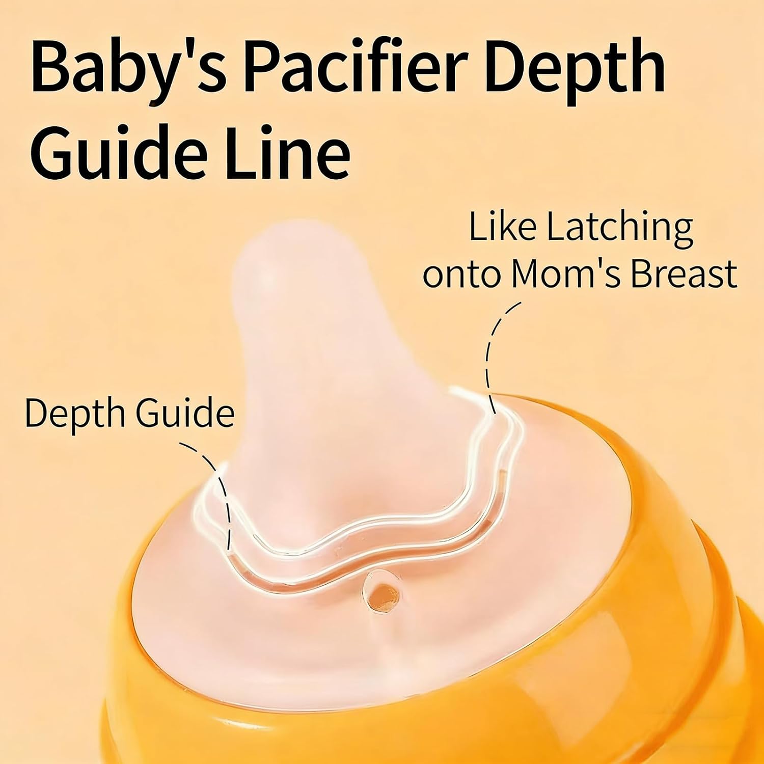 Compatible with Pigeon Nipple,4Pcs Compatible with Pigeon Bottle Nipple,Slow Flow,Fit for Pigeon S Nipple1+ Months with Latch-On Line & Natural Feel