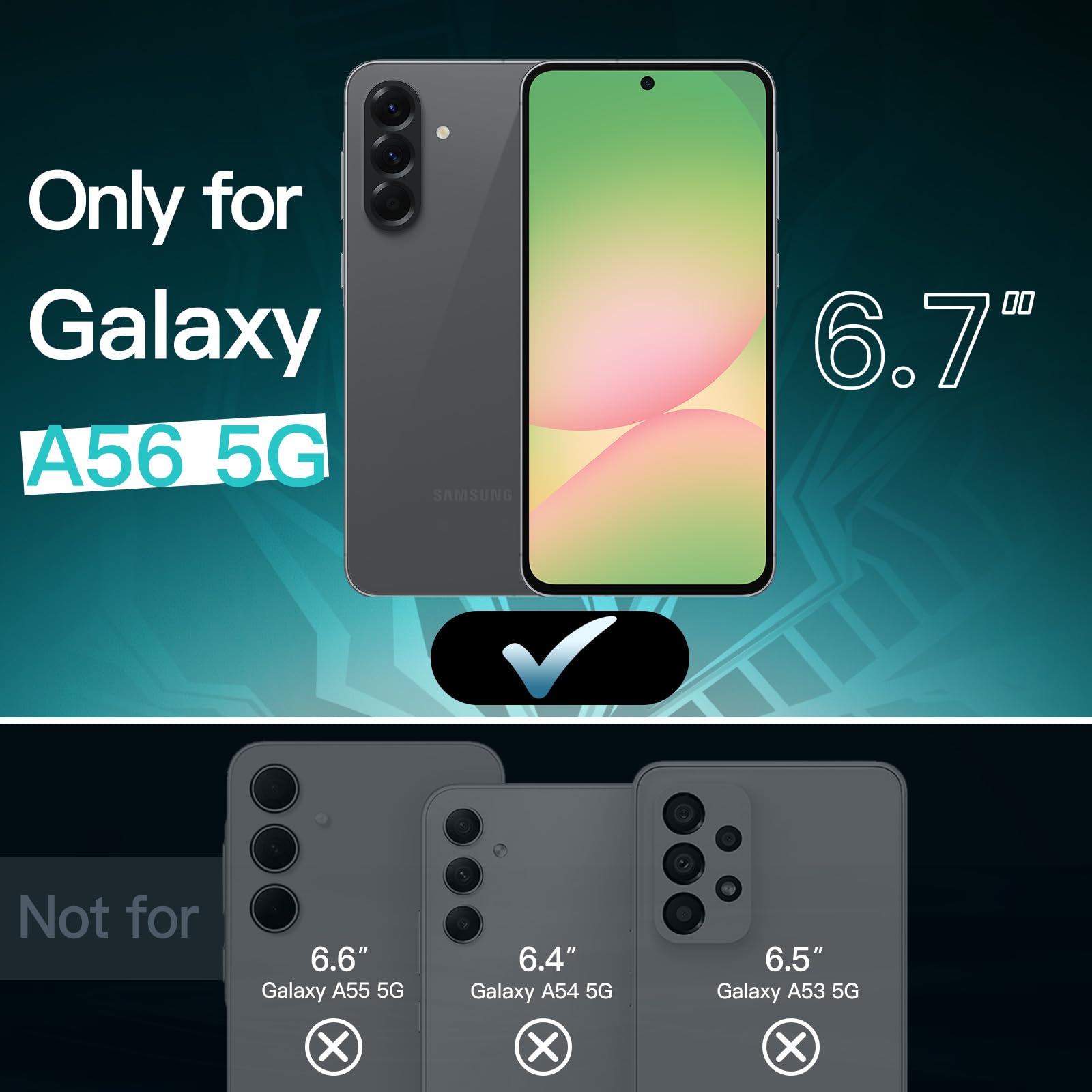 Samsung Galaxy A56 Case - Slim & Protective -2 Samsung Galaxy A56 Case - Slim & Protective -2