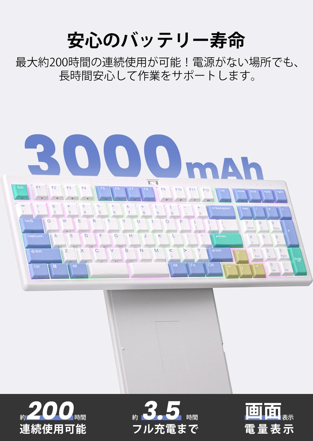 Amazon | NiZ キーボード 【L99】 超薄型静電容量無接点方式