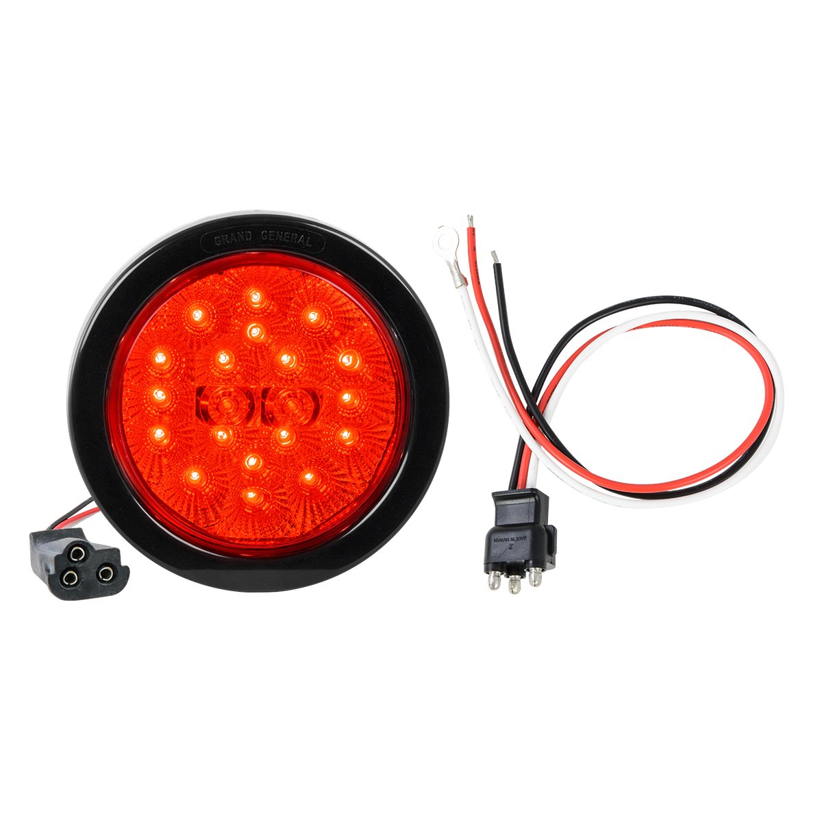 Grand General 77083BP Red LED Stop/Turn/Tail Light (Spyder 4