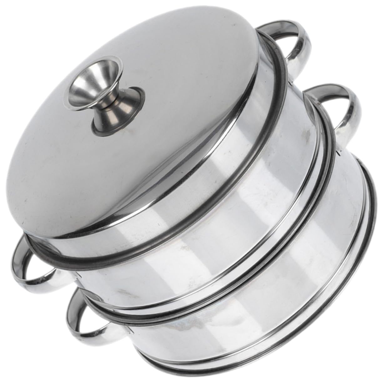 GALPADA Vaporera De Acero Inoxidable Tapa Vaporera Multifuncional Para Cocinar Al Vapor De Alimentos Para Bollos y Cocina