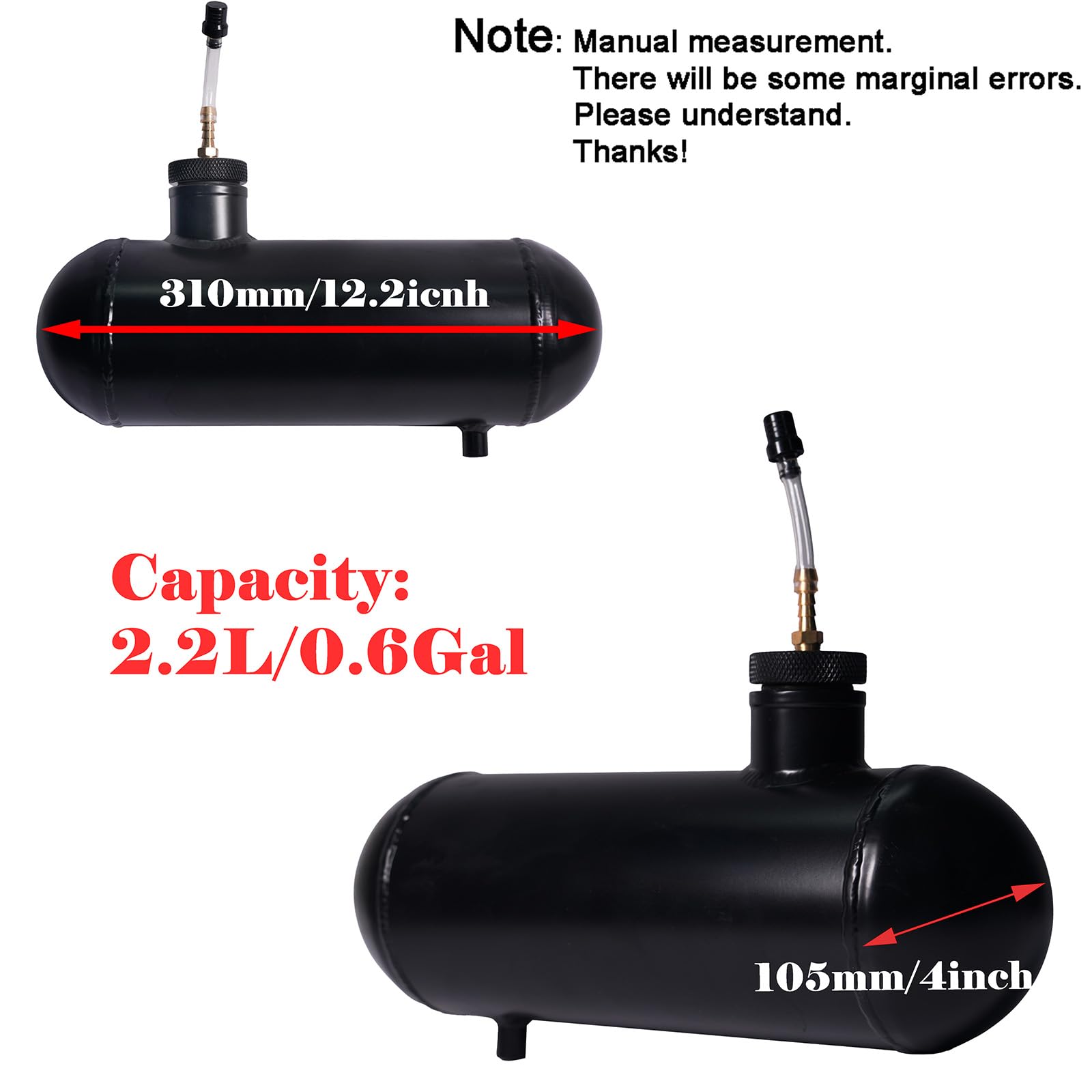 Amazon.com: JMCHstore Side Aluminum Mini bike Gas Fuel Tank