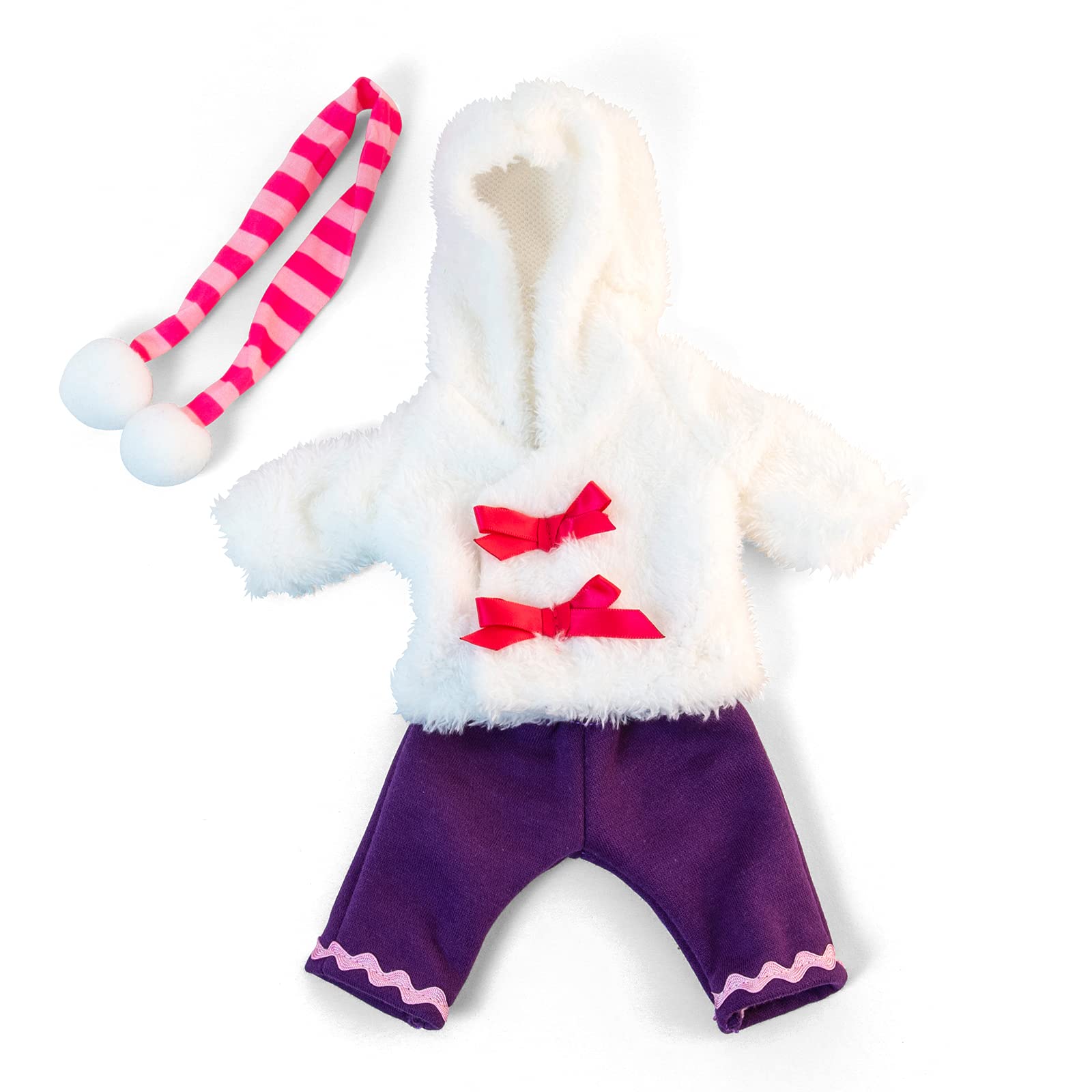 Miniland Pijama de Verano Topos Rosa para muñeco de 32cm — view 4
