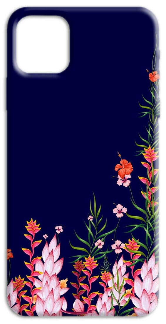 Mixroom - Cover Custodia In TPU Morbido Per OPPO RENO4 Z / RENO 4Z, Fantasia Fiori U820, Antiurto, Stampa Di Qualità - 2