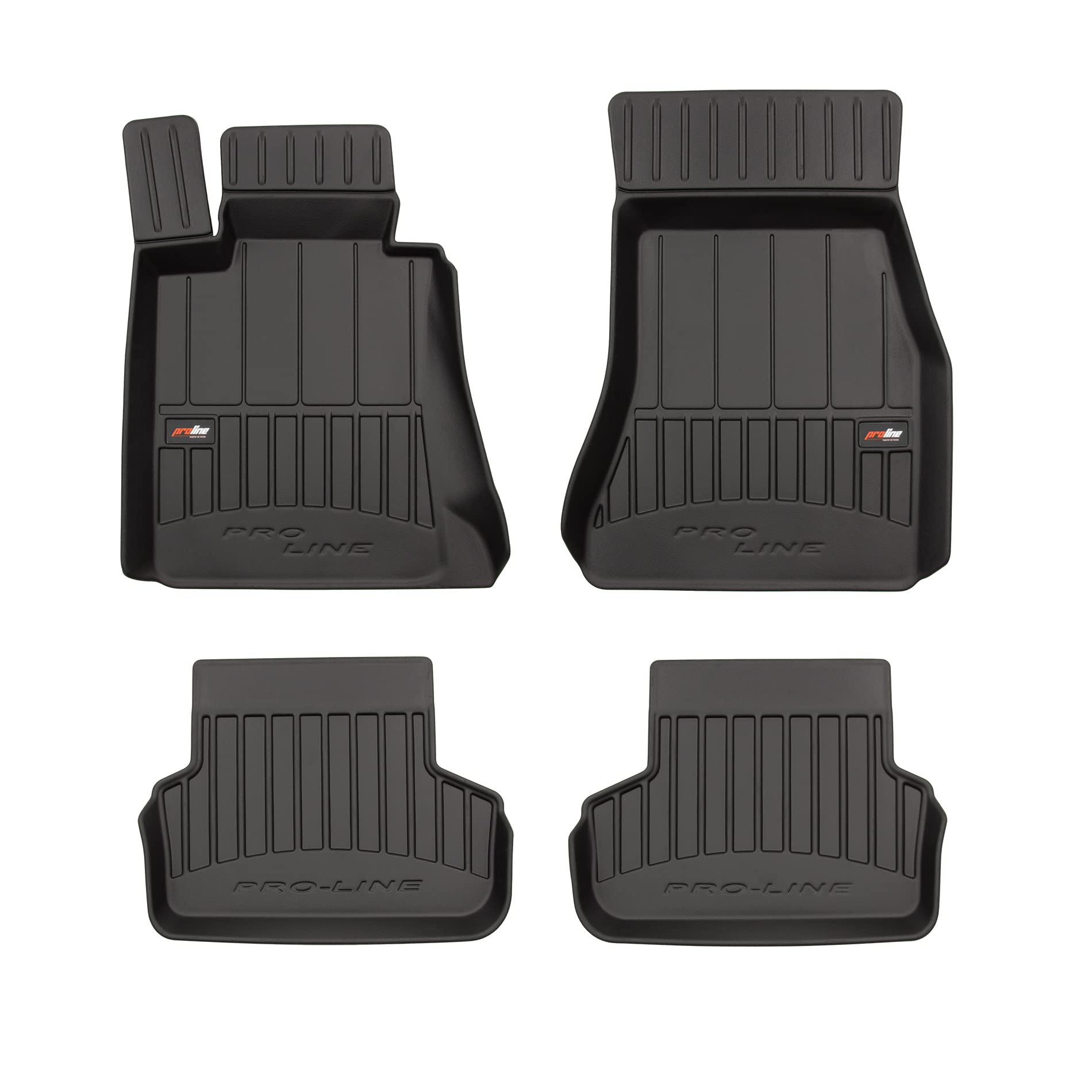 FROGUM ProLine 3D Ekskluzywne korytkowe dywaniki samochodowe gumowe premium do BMW Seria 5 G30 / G31 2017-2023 I Najwyższe ranty