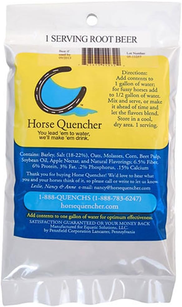 Horse Quencher Single Serving Travel Pack Root Beer