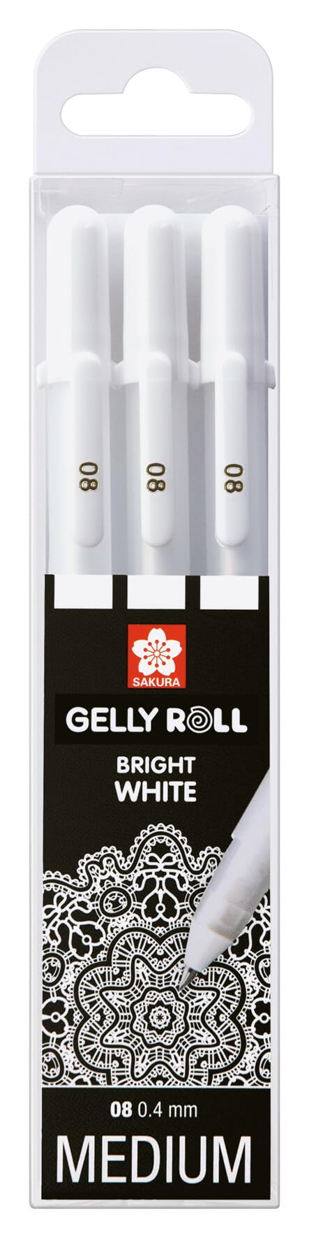 Gelly Roll White Set of 3
