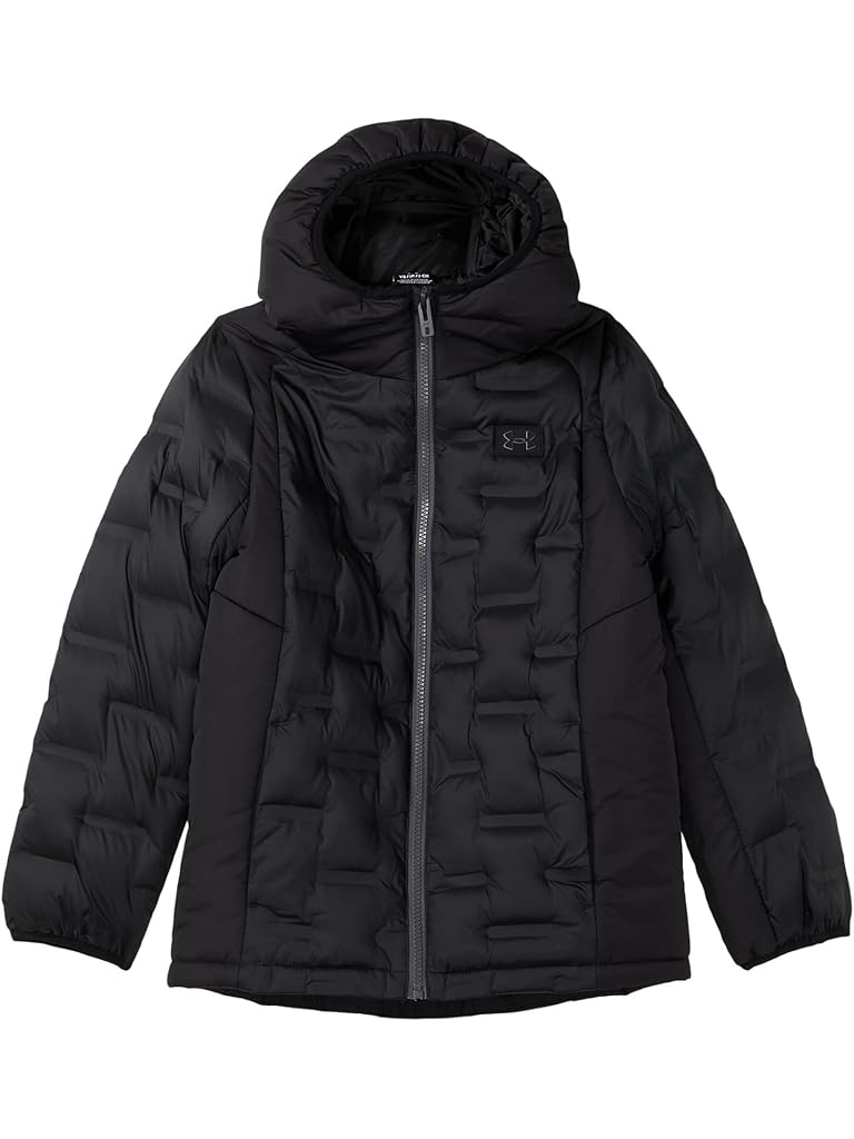 Black Under Armour Bonded Quilt Puffer Jacket (Big Kid)