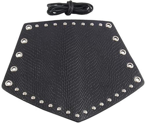 Miniatura 6 de JAOYU Brazalete de cuero medieval Vambrace Armadura de muñeca Brazalete vikingo protector de brazo de cuero Guantelete Pulsera LARP Accesorios 2