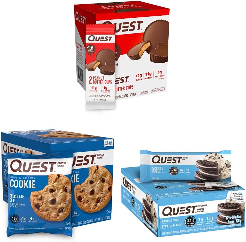 Quest Nutrition High Protein Peanut Butter Cups, Cookies