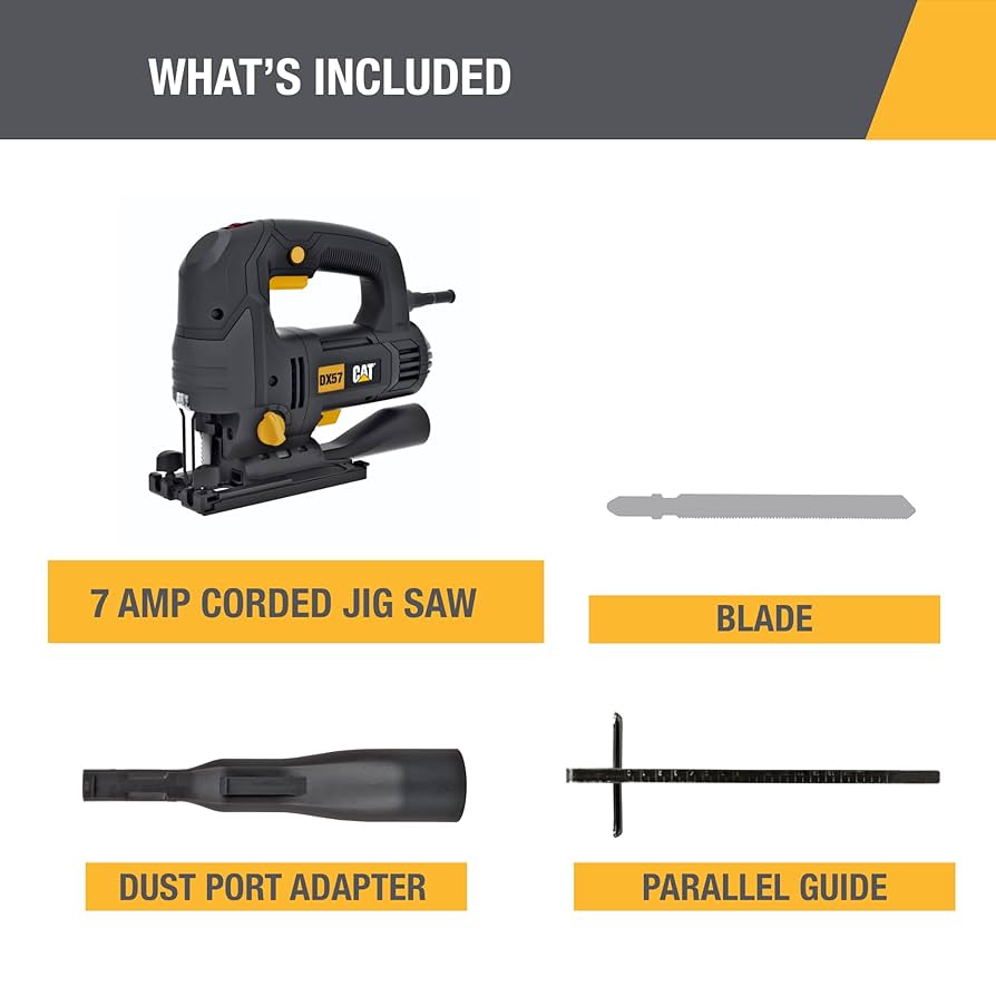 Cat® DX57U 7-Amp Corded Jig Saw : Amazon.ca: Tools & Home