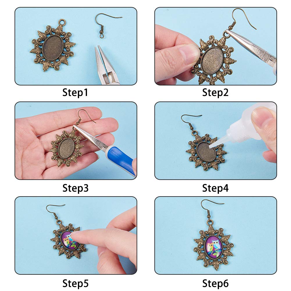 2 Stuks Bruiloft Boeket Foto Charme - Je Bent Altijd In Mijn Hart Ovale Foto Charm Frame Diy Pin Broche Maken Kit Metaal