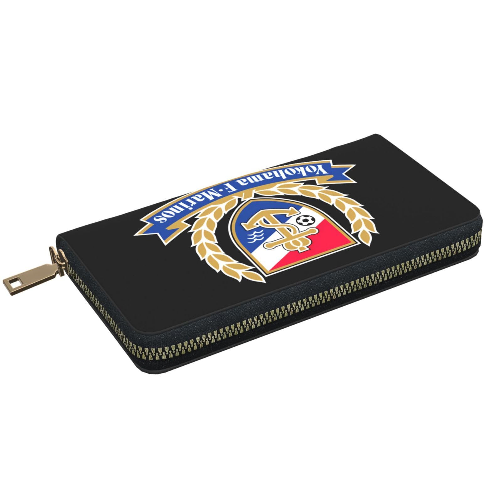 横浜Fマリノス　長財布　黒 Amazon.co.jp: 長財布 メンズ 横浜f・マリノス 財布 ロング