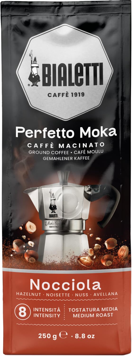 Amazon.com : Bialetti - Perfetto Moka Nocciola: Medium Roasting