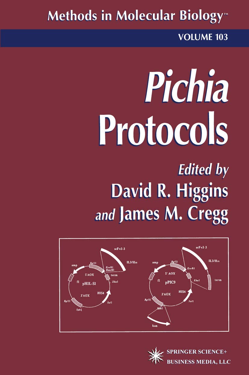 Buy Pichia Protocols (Methods in Molecular Biology) — BookShops.in