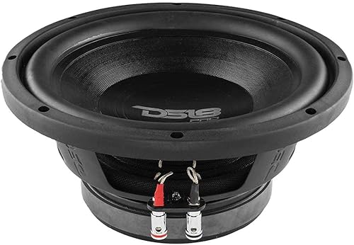 Miniatura 6 de DS18 PRO-W10.4S - Altavoz woofer de 10 pulgadas, cono resistente al agua, 700 W de potencia máxima, 4 ohmios SVC, perfecto para aplicaciones de