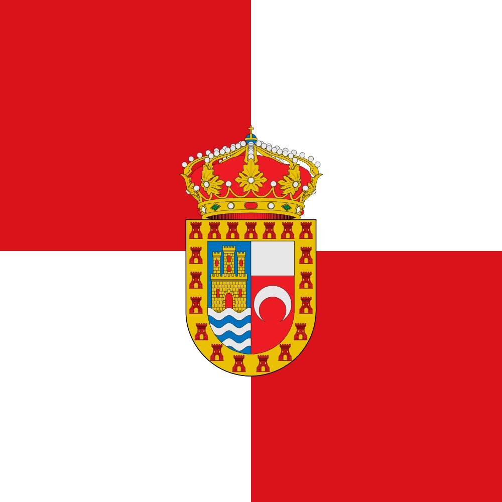 Drapeau Large Maderuelo haute résistance aux couleurs de Castilla y León