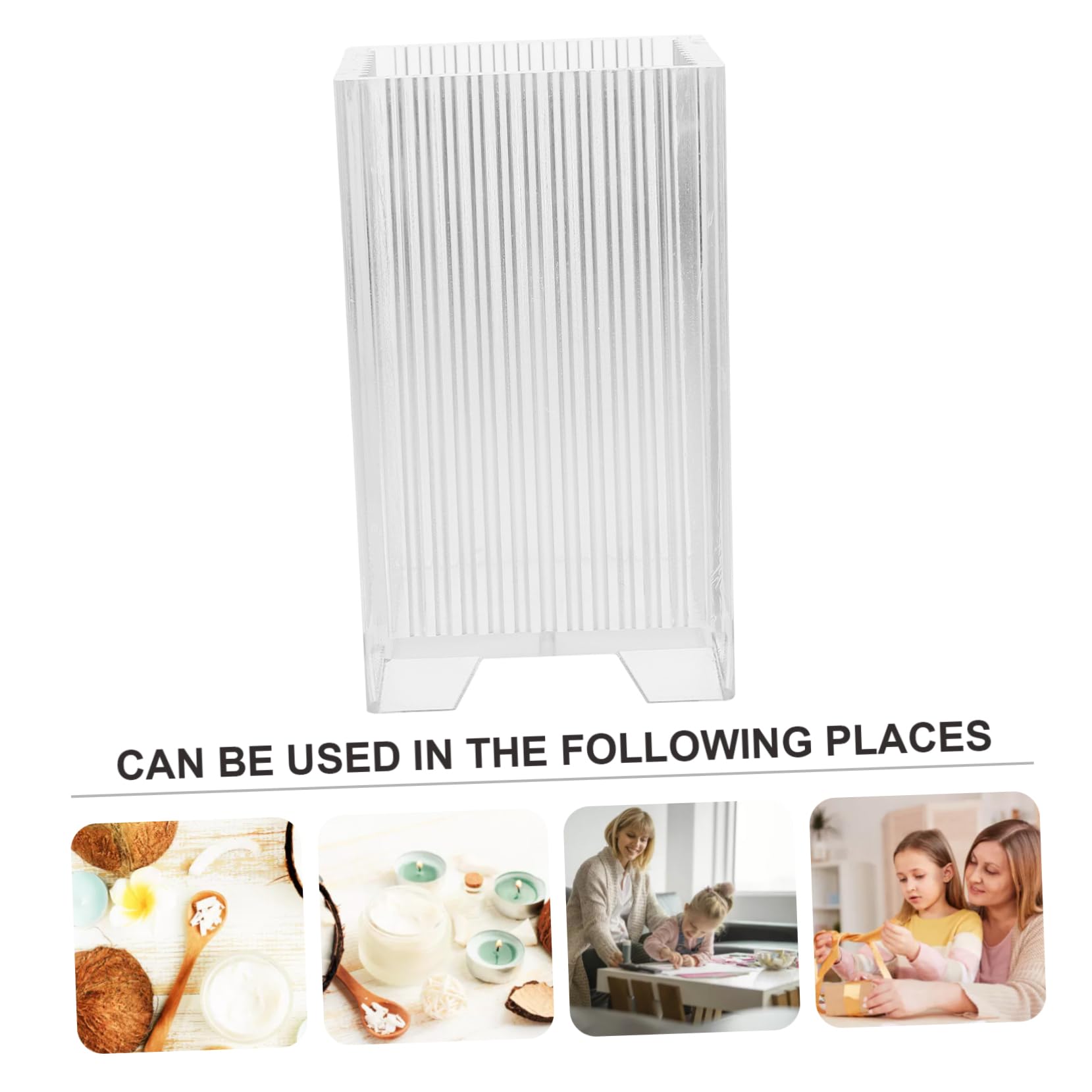 Angoily 3 Pezzi Stampo per Quadrato Mold per Creazioni Fai Da Te per Decorazioni Creative e Resistente e per Regali Unici