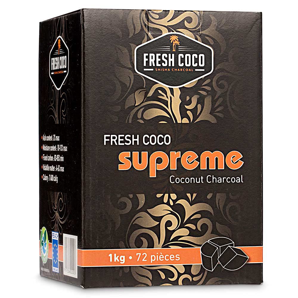 Lot de Charbon Naturel fresh coco par 9Kg - Fresh Coco