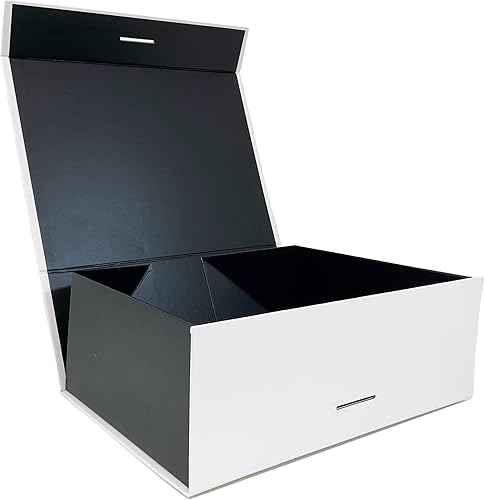 Miniatura 2 de PACK2PACK Caja de regalo plegable de lujo con cinta extraíble, caja plegable con cierre magnético, bodas, despedidas de soltera, regalos