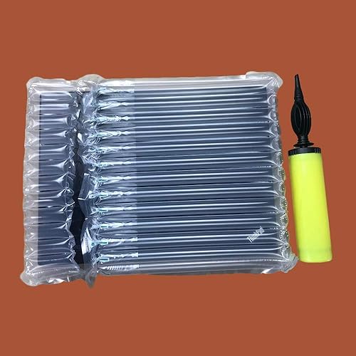 Miniatura 8 de Paquete de 50 bolsas protectoras inflables para laptop con bomba manual. Apto para portátiles de 14 pulgadas, protección contra caídas de 360