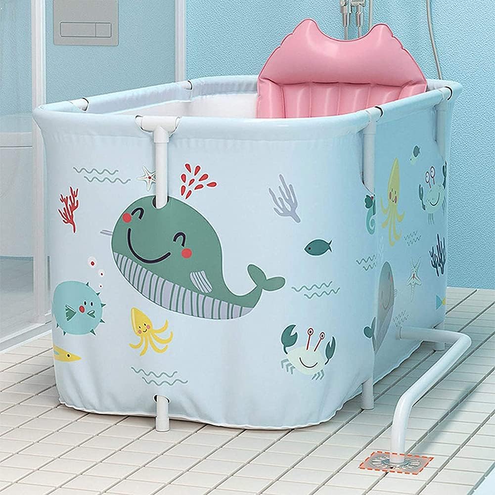 Luteti Portable Foldable Bathtub, Adult Folding Soaking Bathtub, 47 x 22in Soaking Standing Bathtub, Household Freestanding Thick Plastic Folding Bath Tub for Adults (B0D1R6HPHH) Amazon Price History, Amazon Price Tracker