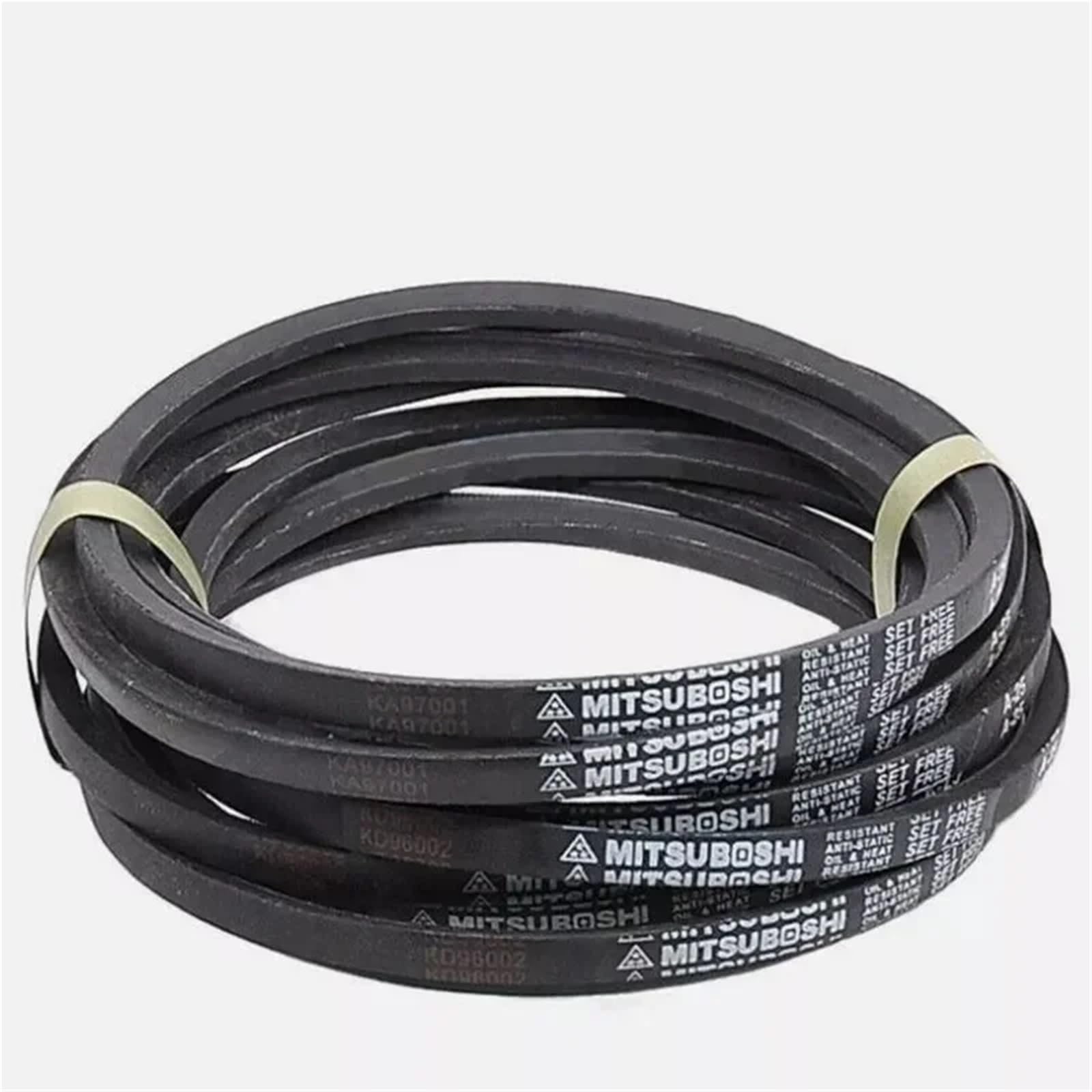 1 pz. Cinghia trapezoidale Sezione A, Dimensioni da A-20 ad A-69, Cinghie di Trasmissione triangolari for Auto/Tosaerba, Larghezza 13 mm x 8 mm(A-31)