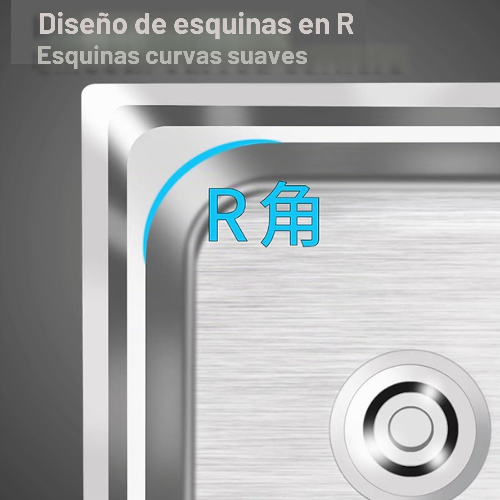 Fregadero Exterior Jardín Portátil Con Soporte y Grifo - Lavabo De Mano Para Lavadero, Patio Trasero, Garaje - Simple Al Aire Libre